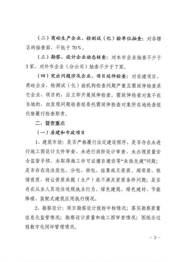 关于转发《庆阳市住房和城乡建设局关于开展全市建筑市场综合执法检查暨安全生产治本攻坚三年行动督查工作的通知》通知